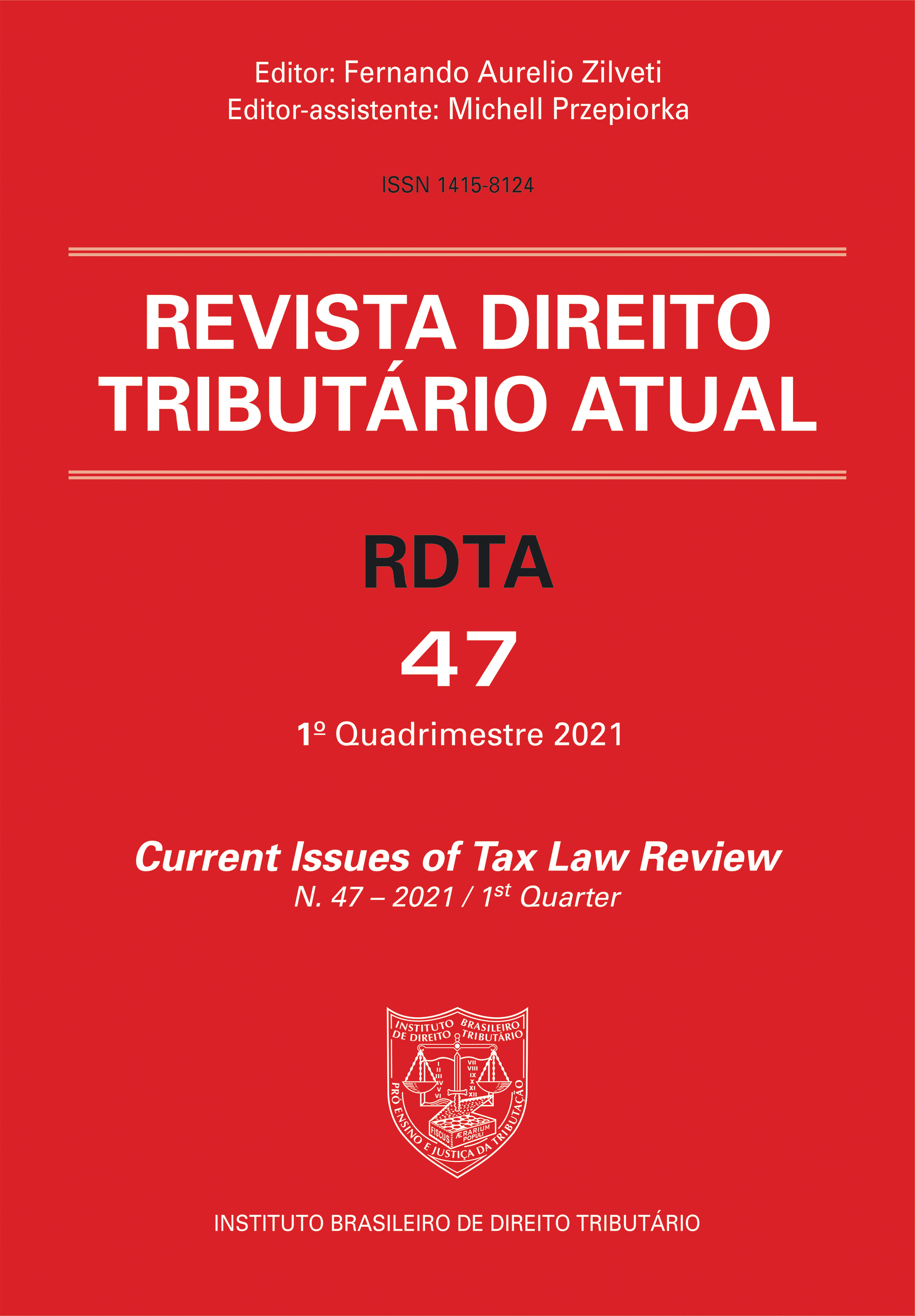 Capa RDTA numero 47